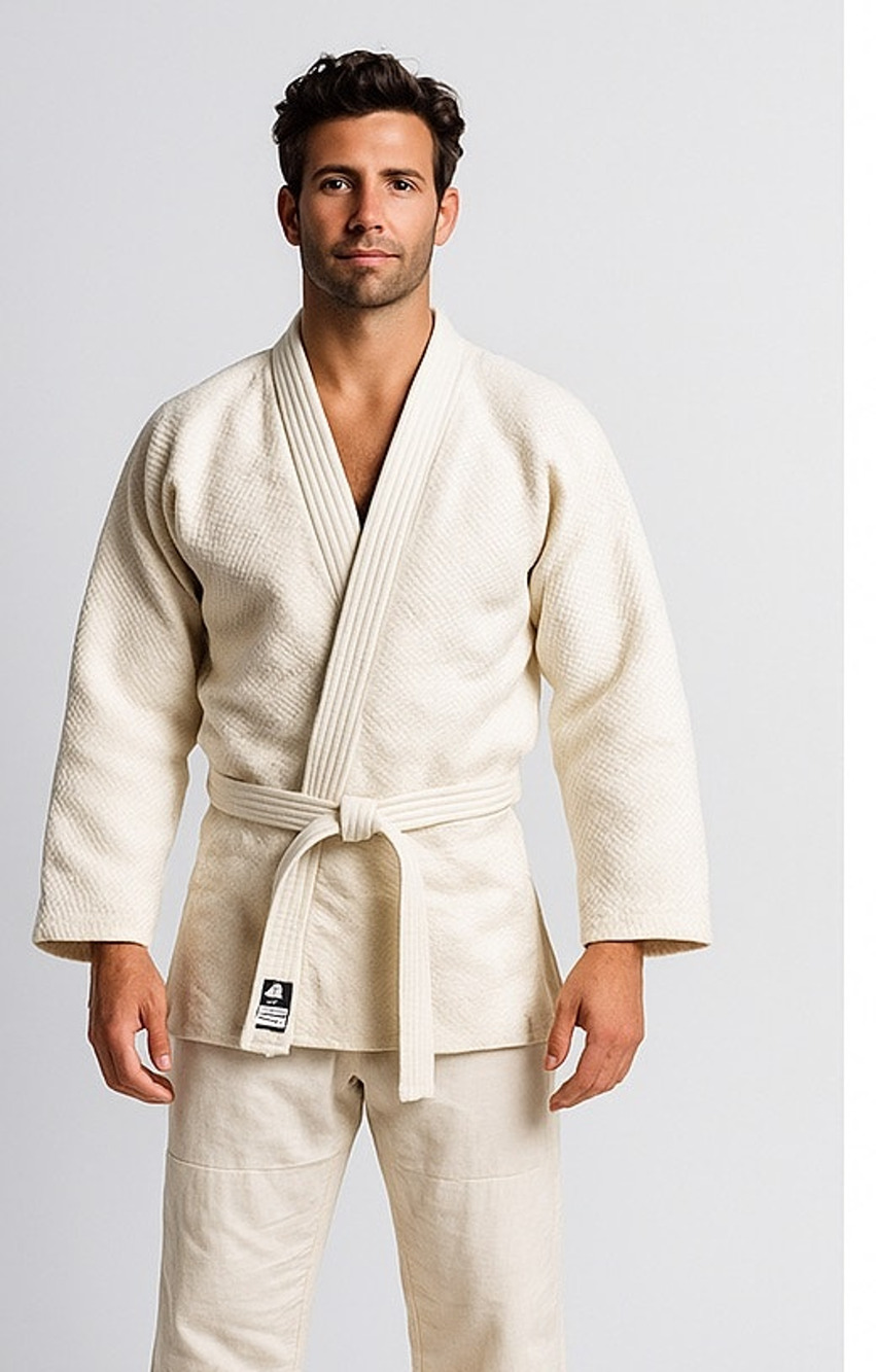 ProForce® Gladiator Judo Uniform Natural # 2 5’2” 125 pounds Unisex Men XS